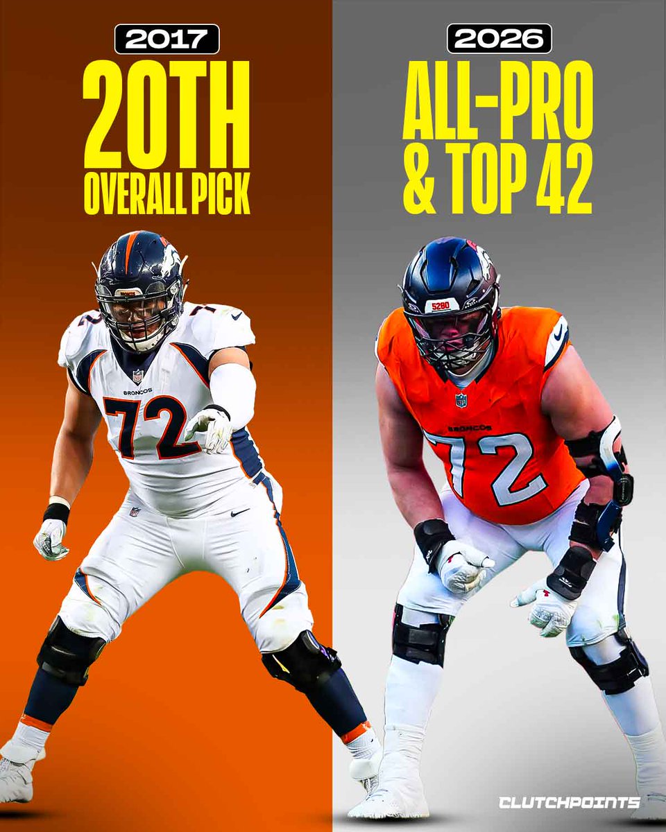 BroncoCountryCP's tweet photo. From 20th overall pick to first-team All-Pro, Garett Bolles continues to lock down the blind side in Denver. 🔒 #BroncosCountry #NFL https://t.co/EXwnW8AULP