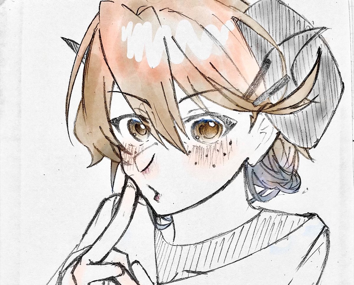 sfum8t's tweet photo. きゃるんとした絵が描きたかった
服はノリ
#gsgs https://t.co/gFGiJjQSQl