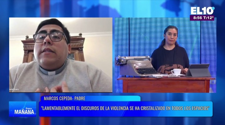el10tv_'s tweet photo. 🕊️ “EL DISCURSO DE LA VIOLENCIA SE HA CRISTALIZADO”

El padre Marcos Cepeda pidió recuperar el diálogo y la paz en medio de la creciente polarización social y política.
#PrimeraMañana

https://t.co/a1WLx1QwBq https://t.co/iDIvgHBreI