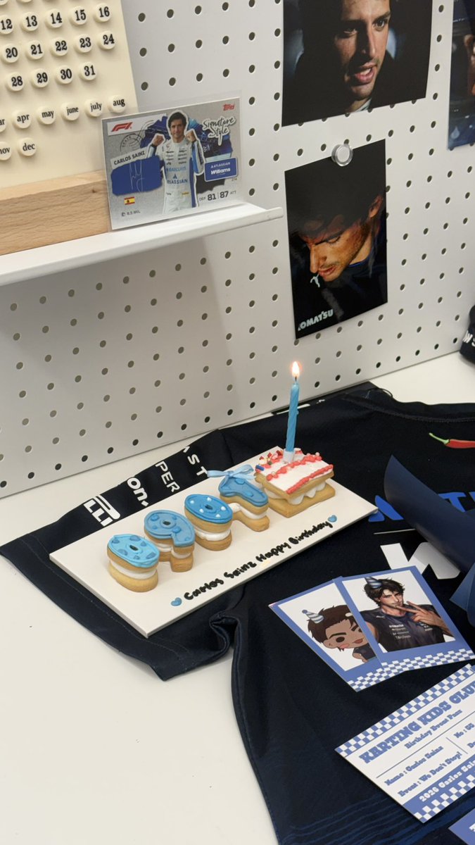 WeDontStop_55's tweet photo. #We_Dont_Stop #Smooth_Birthday
이틀동안 생일 카페에 많은 분들 방문해주셔서 감사합니다, 가장 좋은 추억 남기셨길 바랍니다! 
Happy Birthday, Carlos Sainz 🦄💙 https://t.co/gCvqz0T1bC