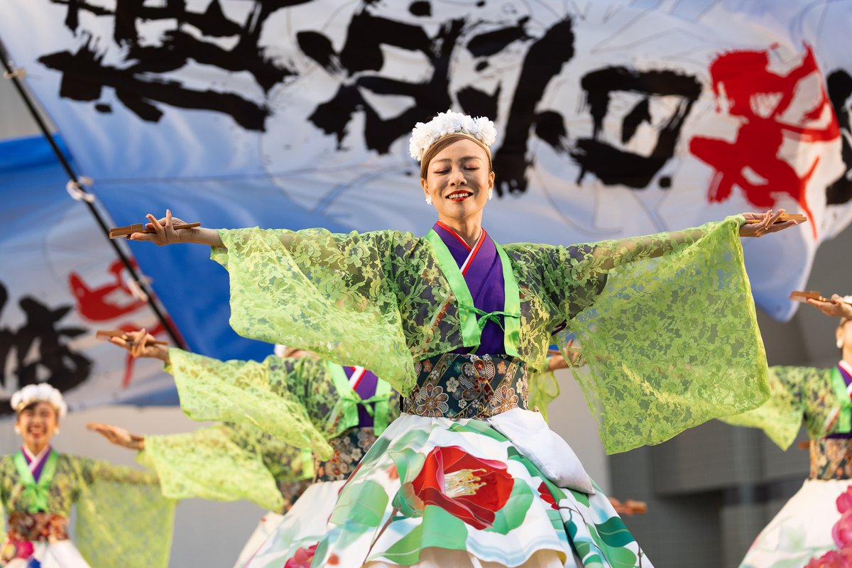 PhotoNomad48941's tweet photo. 2026/8/29　原宿表参道元氣祭スーパーよさこい

素敵な演舞ありがとうございました

#横浜百姫隊
#よさこい
#スパよさ https://t.co/60lNjK52ea