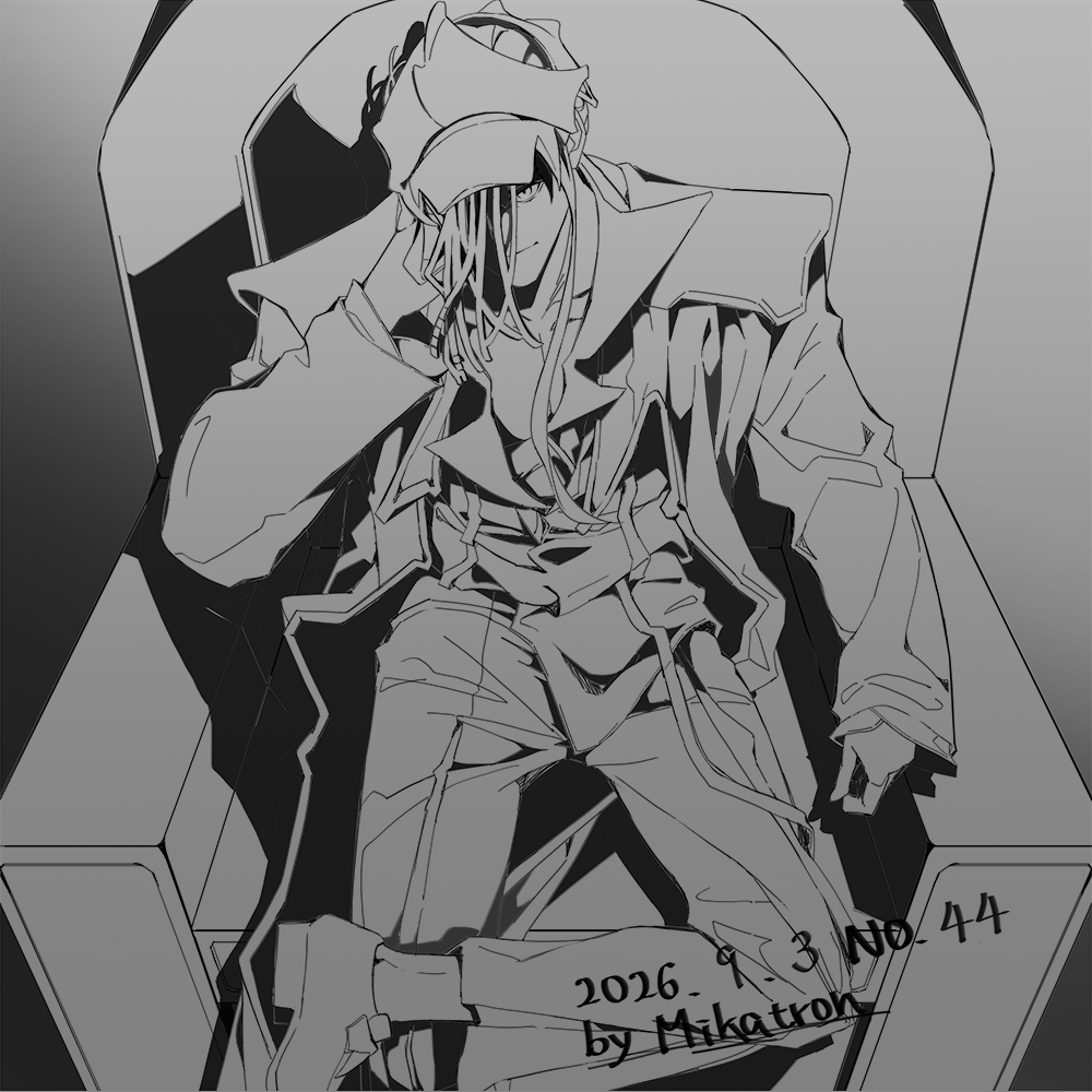 Mikatron_tron's tweet photo. 2026_9_3_NO_44_by_Mikatron (3/3_Final)
鄧氏魚 Again

#Art #イラスト #創作 #線画 #Illustration #週末の創作クラスタフォロー祭り #CharacterDesign #CharacterArt #OC #オリジナル #Mikatron #MikatronArt https://t.co/W2dipYCdin