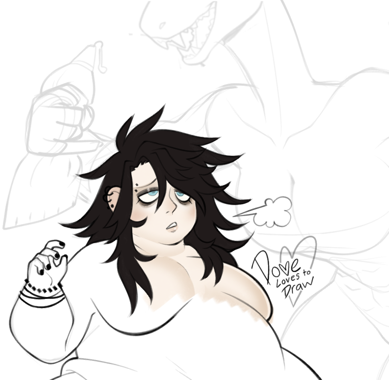 DoveLovesToDraw's tweet photo. little wip since I haven't posted in a while https://t.co/9JCyMcGNii