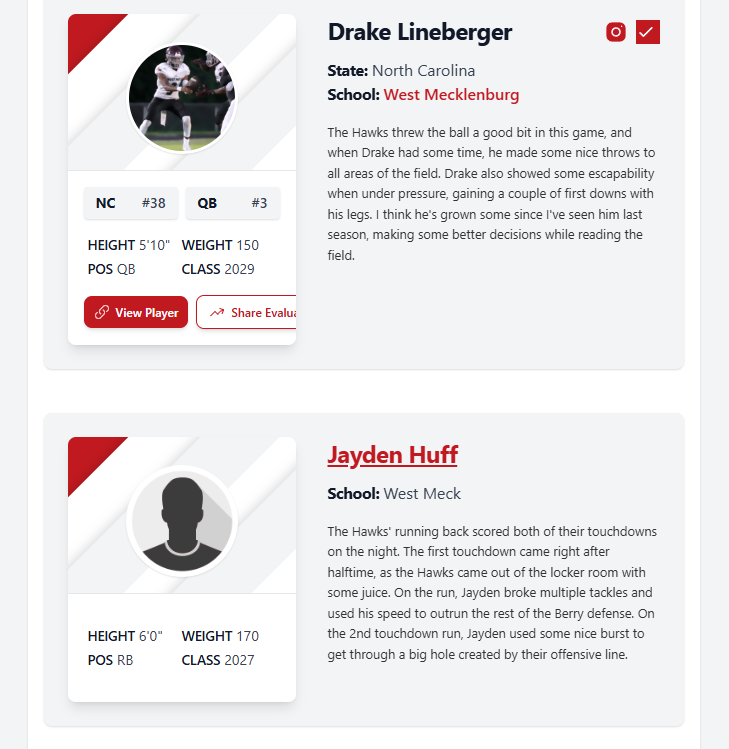 Joseph_FranzIII's tweet photo. Week 1- West Meck vs. Berry
#72 OL Highlights 

Big shoutout to our RB #1 Jayden Huff for punching in our touchdowns and QB Drake Lineberger for setting the tempo for our offense! Thank you @pepman704 for their recognition.

I’m especially grateful for my experience at @HarvardFootball camp this summer. One thing I learned there was that I needed to improve my snapping in wet conditions. 

I took that home and worked on it.  Fast forward to the 4th quarter of Week 1, the rain came, and that work paid off. The last clip is from those wet conditions, and the difference from where I was this summer is night and day.  

Still plenty of work to do, but that’s what it’s all about.

@Qik_6 @westmeckfb @WestMeckSports @westmeck @Coach_jgardner