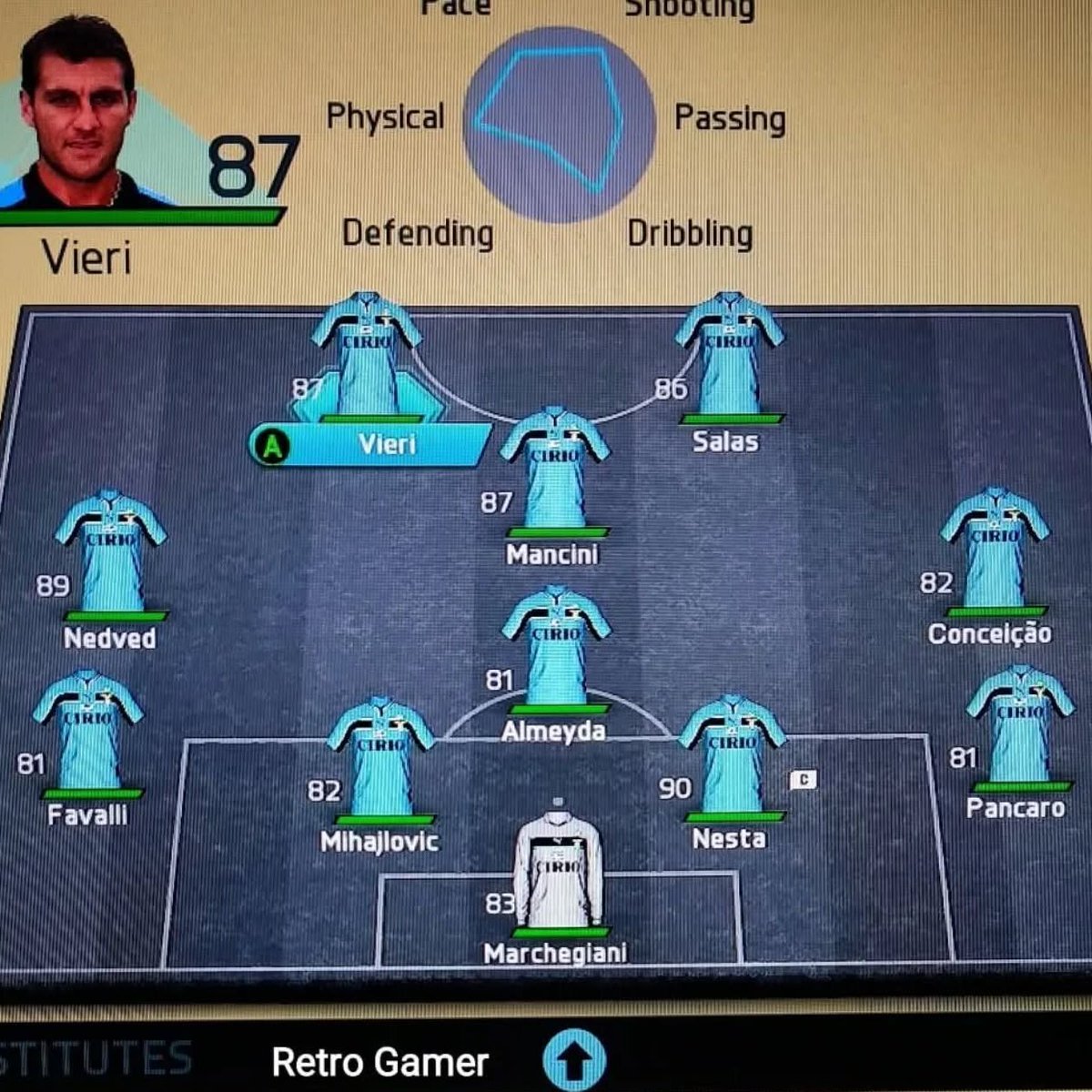 90sfootball's tweet photo. Lazio in the late 90s! https://t.co/ircOgIhgg9