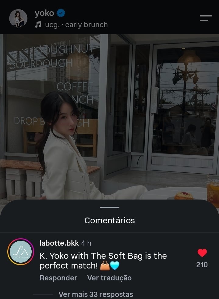 RMSS93708704's tweet photo. Good morning, good afternoon, and good evening to all the Yobies. Friends, Yoko made an IG post in partnership with Labotte.bkk. The brand itself liked and commented on the post.

Let's focus on engagement! Let's go!
🙏❤️🥰🚀

https://t.co/uiVZ9eWnUB

#YokoApasra‌ https://t.co/9MvxXDWstR