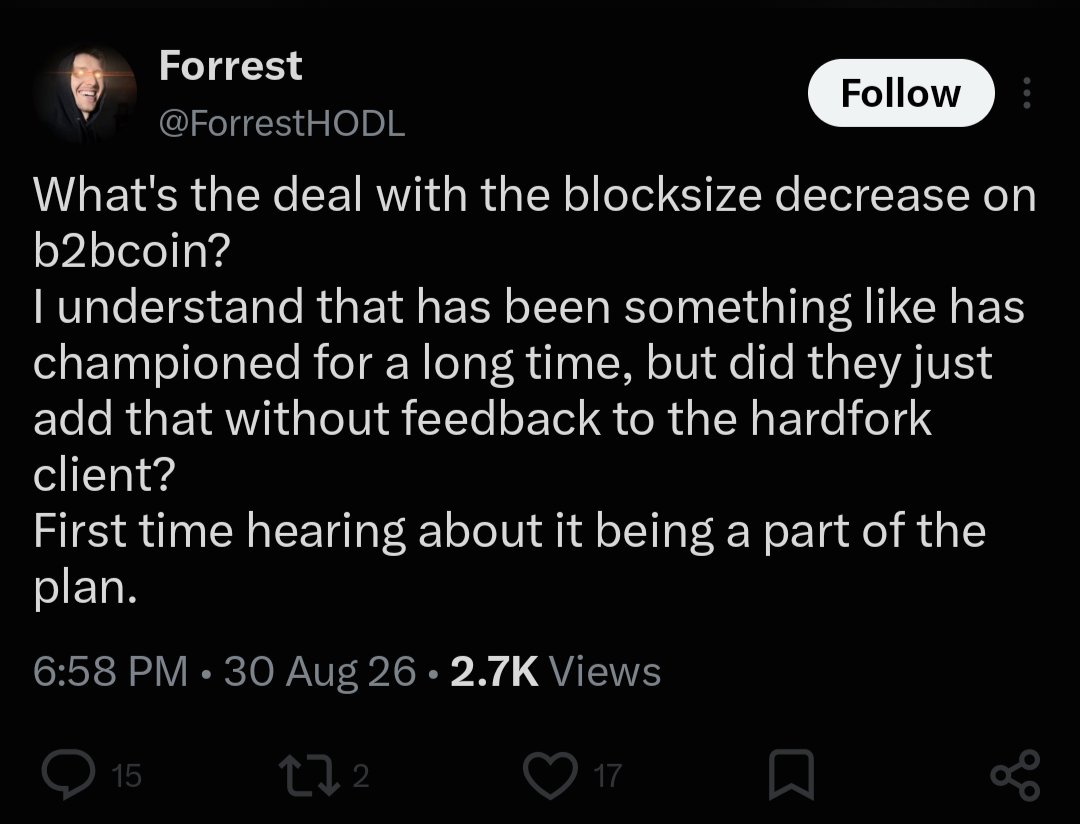 BTCtoOblivion's tweet photo. I really don't get these clowns.

If these guys really think that spamcoin (aka centralized shitcoin) is the real bitcoin, why they would pay any attention to BLAKE2b (aka bitcoin) at this point.

It's also funny that he INTENTIONALLY didn't mention anything about how there was a poll in knots discord chat & blocksize reduction is only temporary (for 1 year) and not permanent.

JUST LEAVE BLAKE2b USERS (aka bitcoiners) ALONE and keep kissing the Andy pedo and coretards' ass moron.