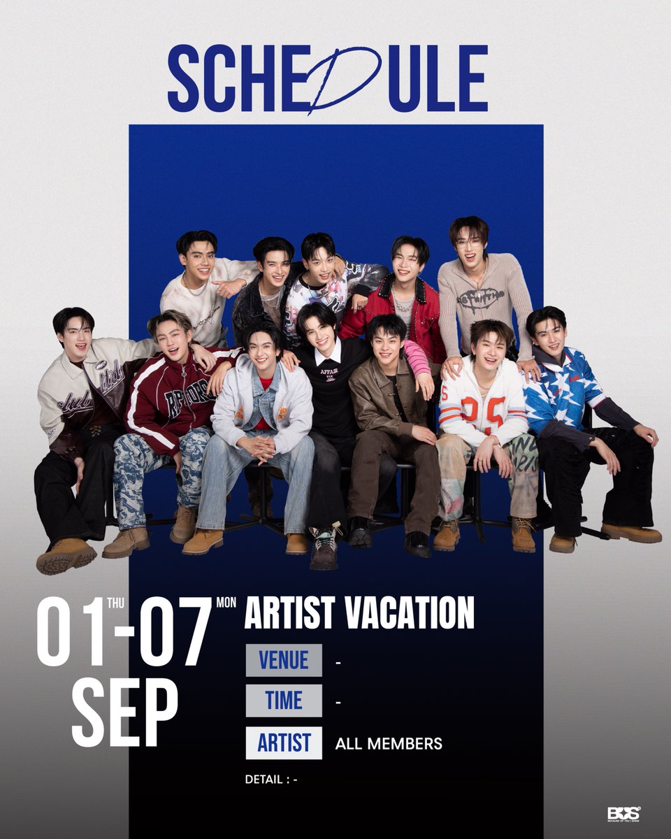 BUS_SONRAY's tweet photo. UPDATE! ตารางงาน 
BUS because of you i shine

ประจำเดือนกันยายน 2569

หากมีตารางงานเพิ่มเ��ิม หรือมีอัปเดต จะแจ้งให้ทราบเพิ่มเติมอีกครั้ง

ฝากติดตาม และส่งกำลังใจให้ BUS because of you i shine กันด้วยนะครับ 🤍✨

#BUSbecauseofyouishineSCHEDULE
#BUSbecauseofyouishine
#SONRAYMUSIC https://t.co/j5xSqKEW7L