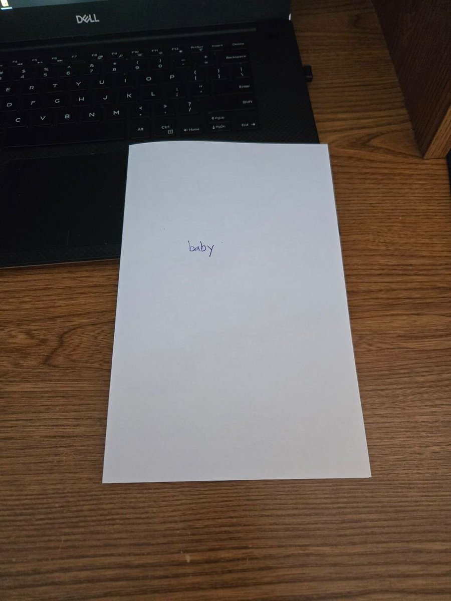 groldrush's tweet photo. My sister had a baby, I hope she likes the card I made for her https://t.co/Twaqixqk6j