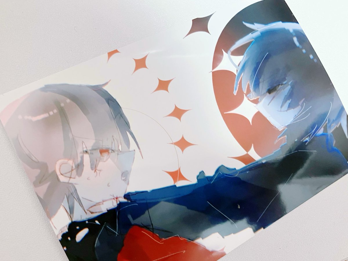 engage_fullmoon's tweet photo. 私のだいすきな@Genmina_0723 先生のネップリやってきまつた!! ＞𖥦＜💕
うひょー!!源せんせいのレイジ君たまらん‼️‼️ https://t.co/aJrlLdkYKv