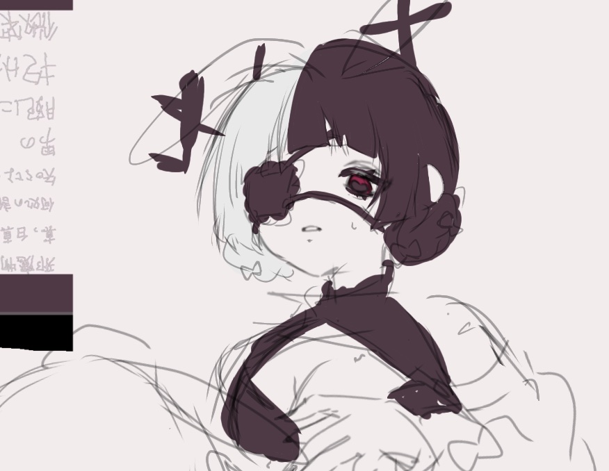 anonee_o0's tweet photo. ゲンチアナ曲パロ挫折 ※手トレス←←←←←  #OC #曲パロ #イラスト https://t.co/dEzgcPVVs3