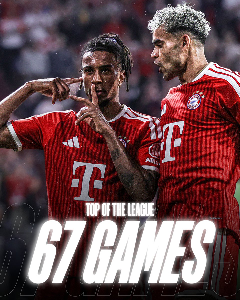 FCBayern's tweet photo. Wie viele Spieltage sind wir an der Spitze? 🫲😧🫱 https://t.co/9EpY4GeoIJ