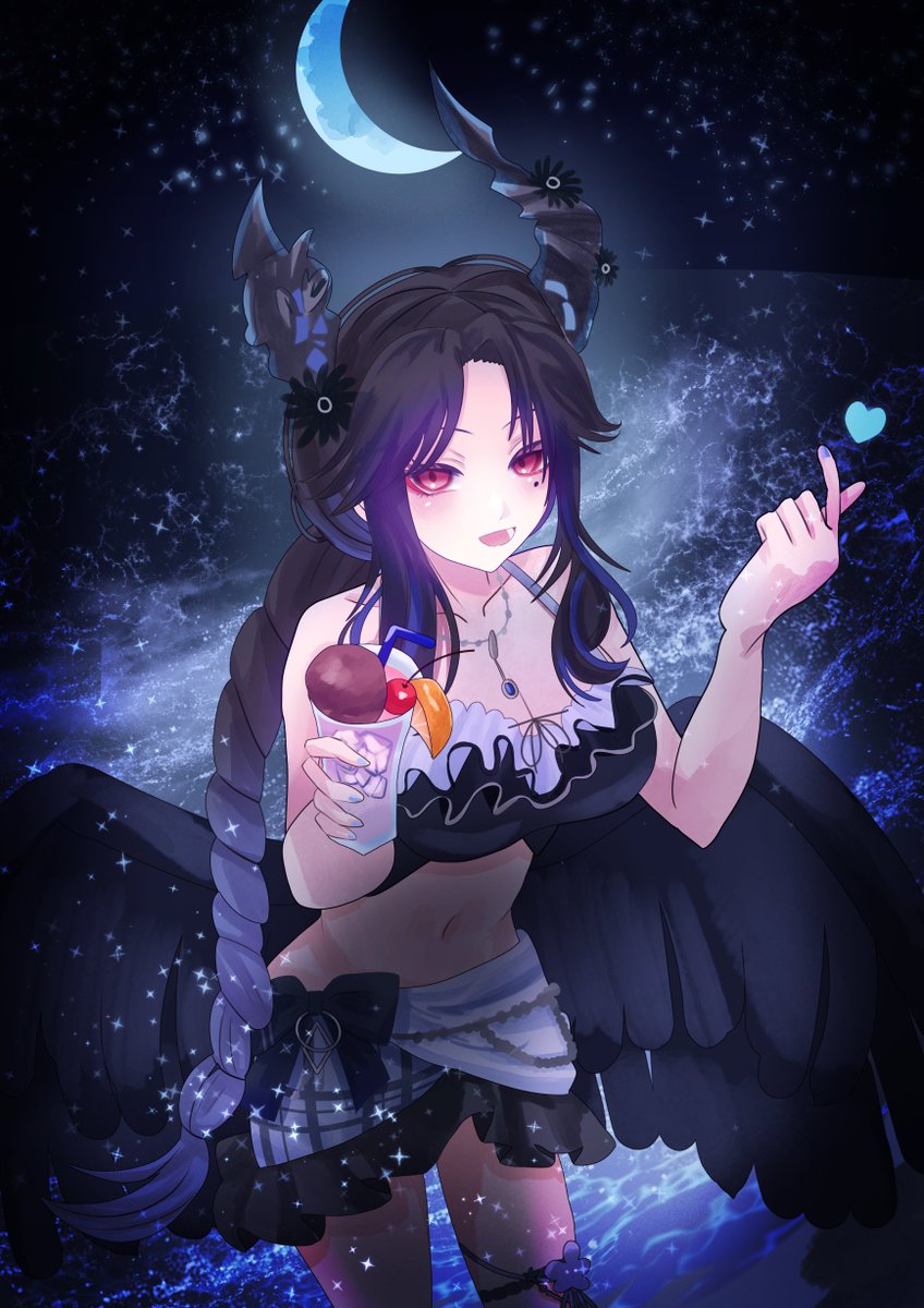red_tabby222's tweet photo. You and the Night Sea
#RavenCrafts #hololiveEN https://t.co/gCXZHLJ3ou