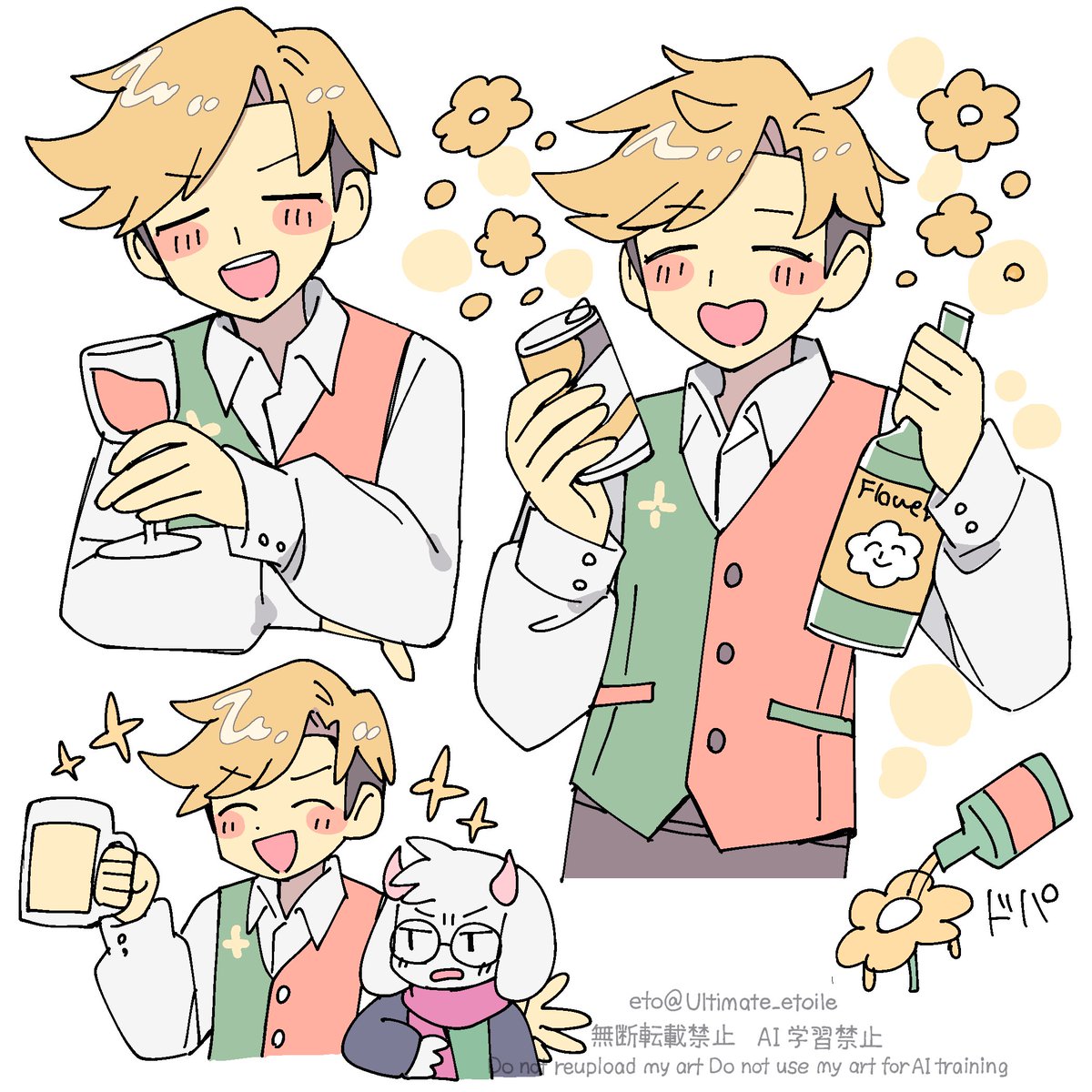 ultimate_etoile's tweet photo. # 今月描いた絵を晒そう
ch5の絵たくさん描いた https://t.co/39lh2Eztt5