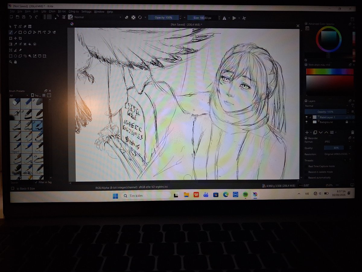 Lcan573's tweet photo. Quá trình lên ý tưởng và đập màu.
#myart
#Lcan_art
#MikasaAckerman
#Attackontitan https://t.co/fYXXJMHnxb