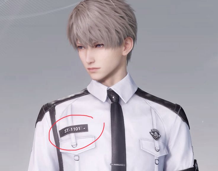 LemuriaMeowmaid's tweet photo. Xavier code name might referred to Special Task Force officer tag number ST-1101 in his anecdote "Passing By" since this content came out first. But Bunny Shen is also cutely fitting bc his bunny concept. So I think it might be both, knowing how the devs team love to play with words and all 🙂
