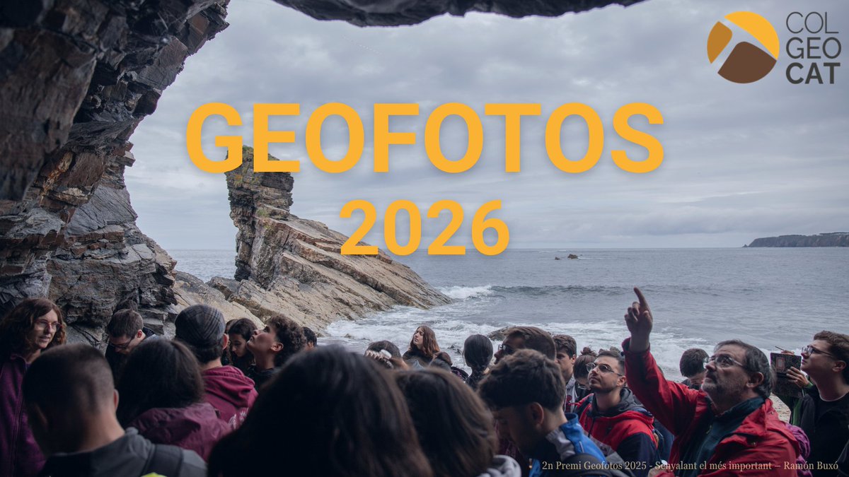 COLGEOCAT's tweet photo. Com cada any, el COLGEOCAT organitza el concurs de Geofotos, una oportunitat per capturar i compartir paisatges i elements geològics.

T’animes a participar-hi?

Consulta les bases del concurs a travès de la nostra web: https://t.co/S6K1yYXOVv

#geofotos #colgeocat #geologia https://t.co/vXi9WPEpi3