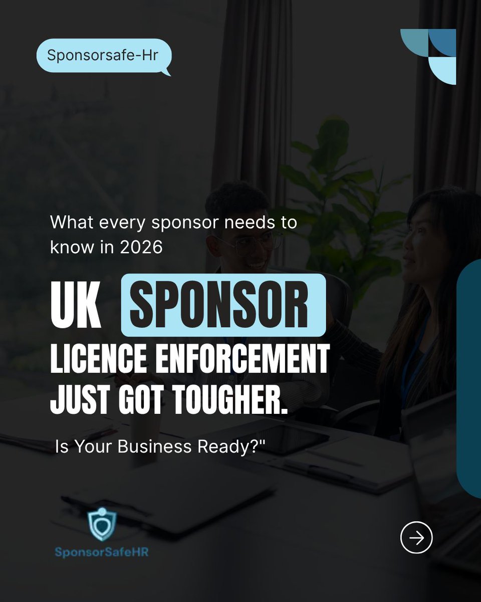 flurzi_official's tweet photo. Sponsor licence revocations hit a record high. Compliance visits up 50%+. If you hold a UK sponsor licence, 2026 is not the year to be reactive. → https://t.co/w2ifIaRsNu #UKImmigration #SponsorLicence https://t.co/RaUJsE4o8N
