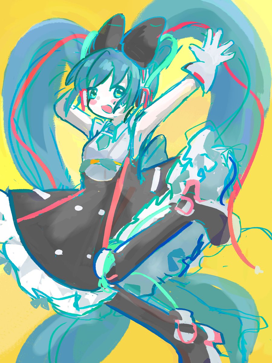 MITIRU111's tweet photo. ミク誕なにも用意してないので落書き幕張ちゃん
39みゅーじっく良すぎたな…… https://t.co/z9qef2g8Jl