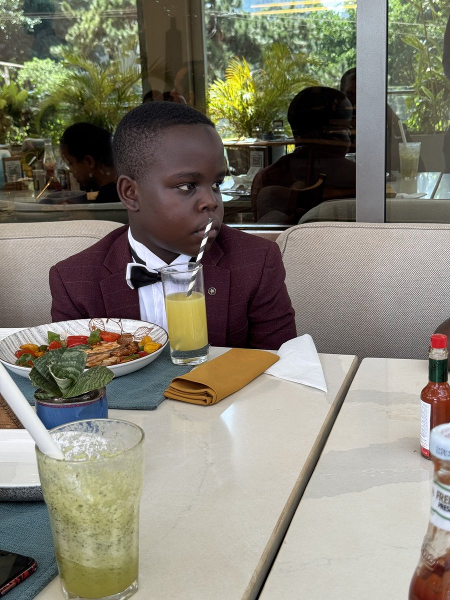 GODFREY_Kutesa's tweet photo. Saturday lunch with Mentee Abdul turned into one of those conversations that sticks with u.

He was full of school stories, but one really stood out, he’s been wrestling with math lately. Naturally, I told him I used to struggle with it too, that it was one of my weaknesses. He cut me off before I could even finish. “Mine isn’t a weakness,” he said. “It’s something I can improve.” Wow.

I asked him what his plan was. Without missing a beat, he said, “Understanding the question before I answer. Most of the time I was rushing, and I realized that was my fault. I want to slow down.” I sat there genuinely impressed kubanga this kid had already diagnosed exactly what was holding him back.

It hit me: the biggest failure most of us carry isn’t the mistake itself, it’s that we never stop to ask where we’re actually going wrong. Mentee Abdul reminded me of something simple bt powerful knowing what makes u fail is the first step toward success.

Proud of you, my boy Mentee Abdul. 

See u in December Boot Camp and I hope you’ll do well like you did last year. 

Here’s to a strong next term.