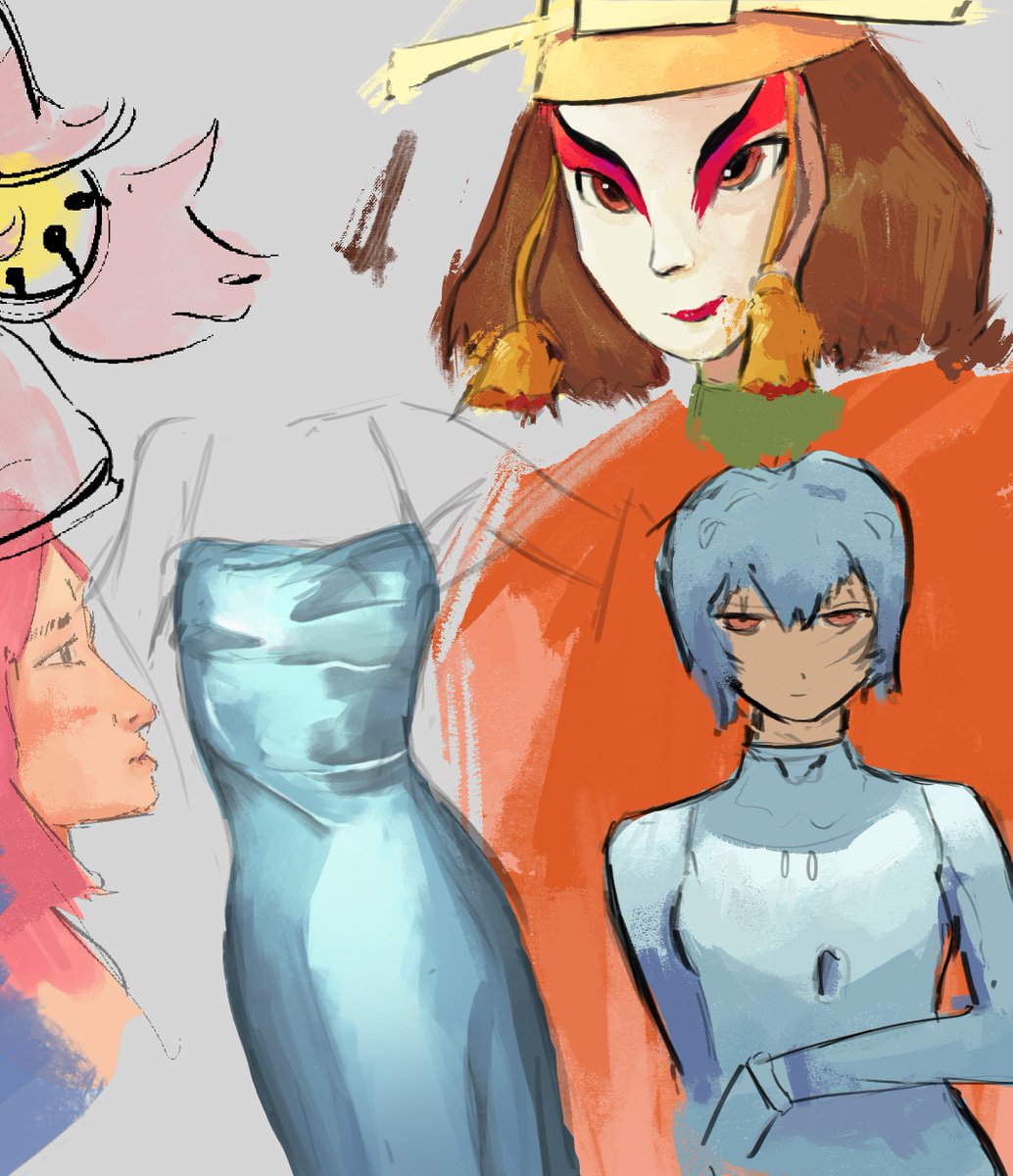 Jazzelito's tweet photo. sketches https://t.co/4QyEYB0cB0