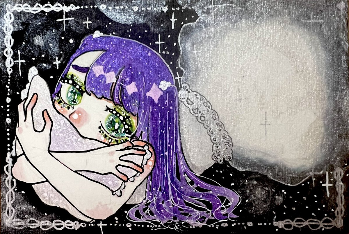 Jiko_artgallery's tweet photo. #今月描いた絵を晒そう 
今月はアナログいっぱい描きました😊 https://t.co/1H7DS8g3e9