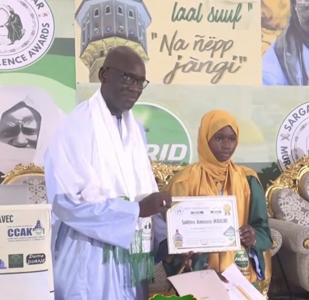 KhadymDIOP's tweet photo. Ma participation, en tant que membre de Mourid Institute, à la remise des Prix - Sargal Jambar Édition 2026 qui récompense les élèves et formateurs issus des écoles publiques privées (française et franco-arabe) de Touba et Mbacké 
Organisé le 29 août à Touba par Mourid Institute https://t.co/S1Owdr6UEh via @YouTube