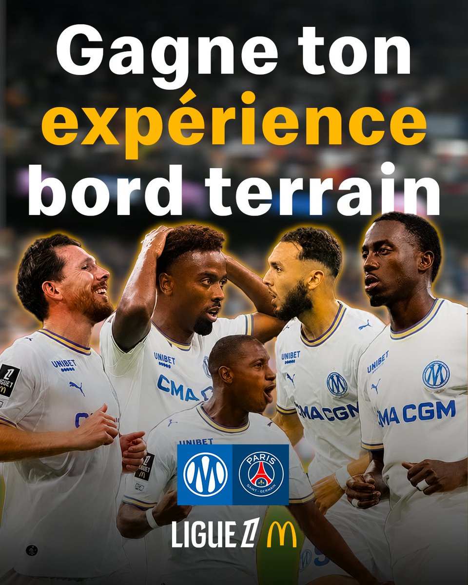 McDonaldsFrance's tweet photo. [PLACES À GAGNER] #OMPSG

Envie de vivre une expérience de fou avec tes potes à Marseille pour @OM_Officiel vs @PSG_inside ?

Pour tenter ta chance :
Abonne-toi au compte @McDonaldsFrance 
RT ce tweet avant le 04/09. https://t.co/qeaRVKTW7y