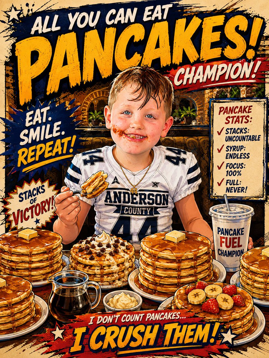 SawyerCJackson's tweet photo. Pancake 👑 https://t.co/zpdwugYV7I