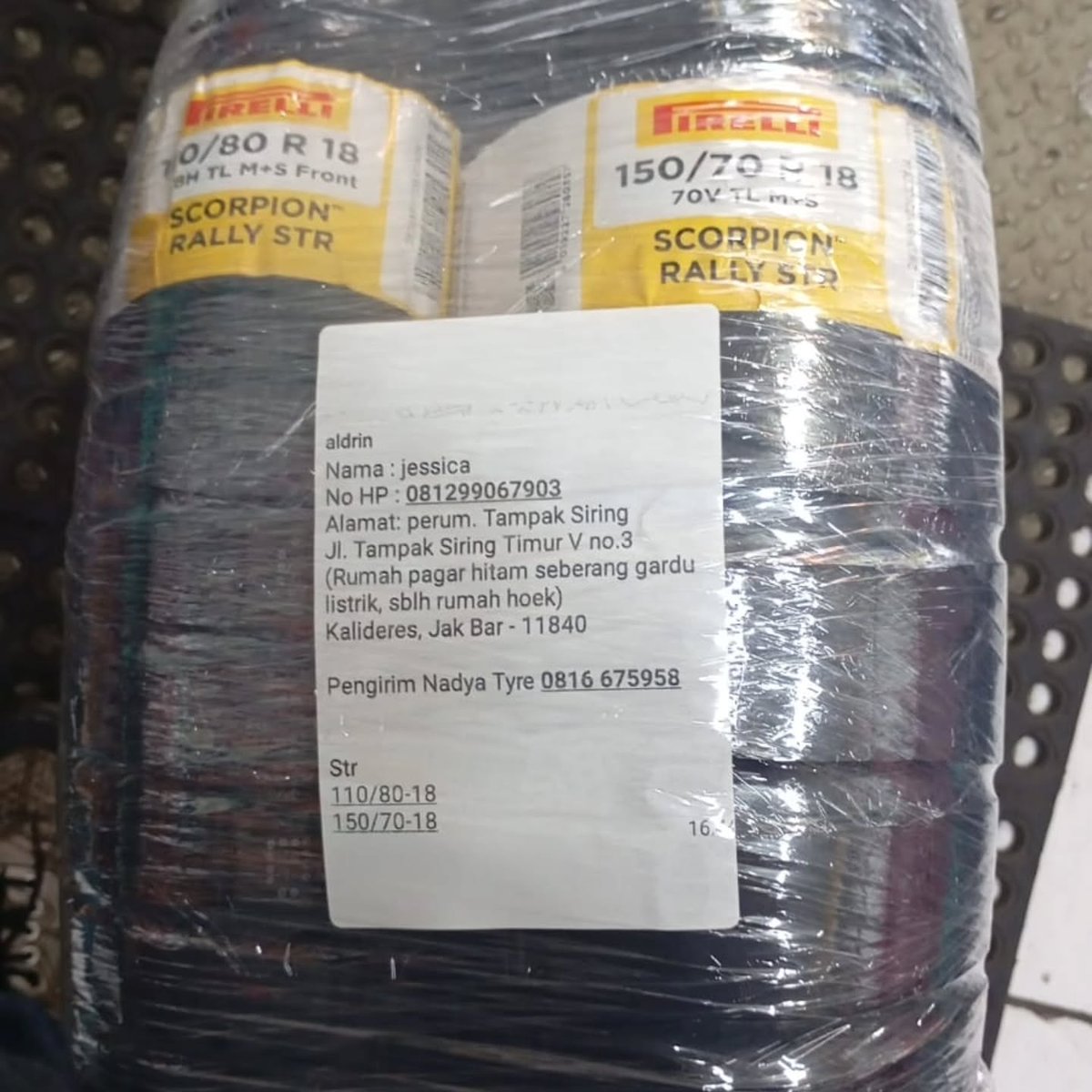 EvanPetigncg3's tweet photo. Thank you. Follow @nadya_tyres too. Catalog available in West Jakarta. https://t.co/ixu4Arx61x