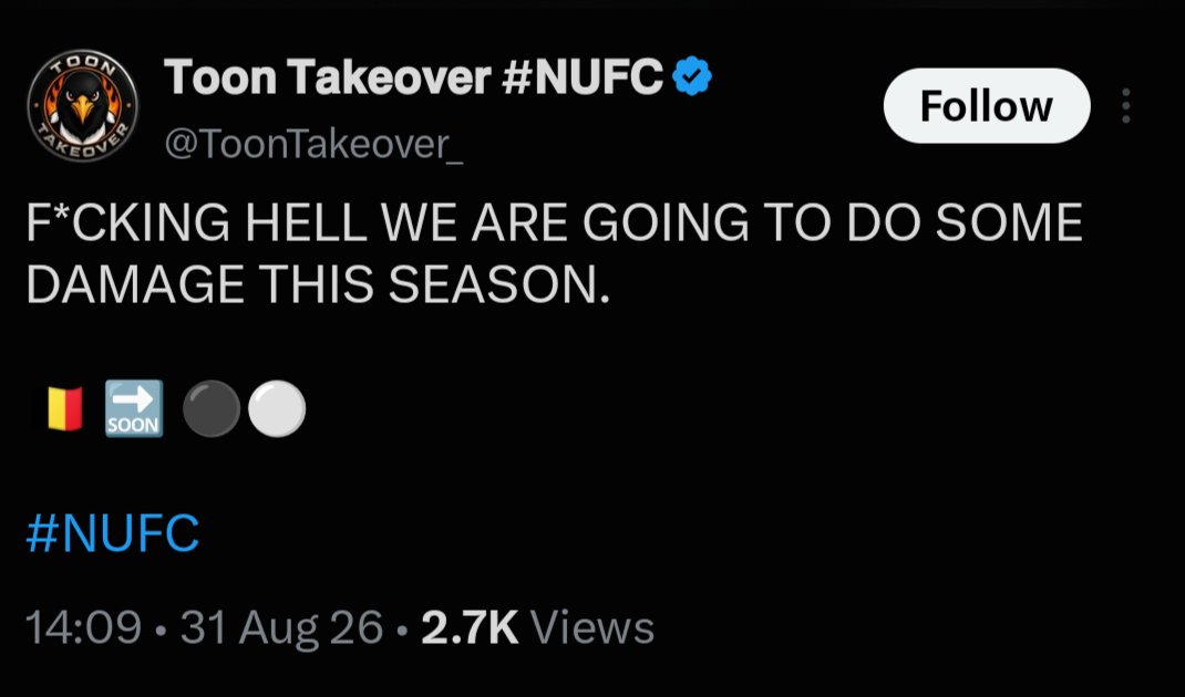 Im_RobM's tweet photo. Less than two hours apart #NUFC https://t.co/7xKG5tGi2F