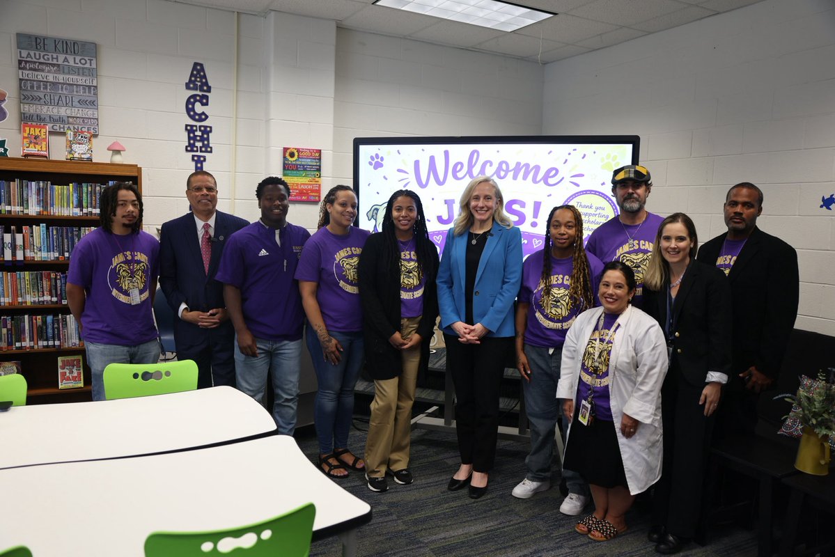 GovernorVA's tweet photo. Our Virginia teachers are the best in the world. Their hard work is the backbone of our education system. We must continue pushing for historic raises for teachers. https://t.co/DehXRvFCj9