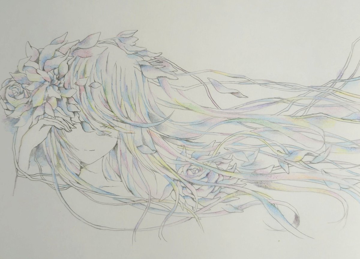 piyo7410's tweet photo. 散る

#イラスト　#アナログ絵　#花 https://t.co/jZZuFElJsg