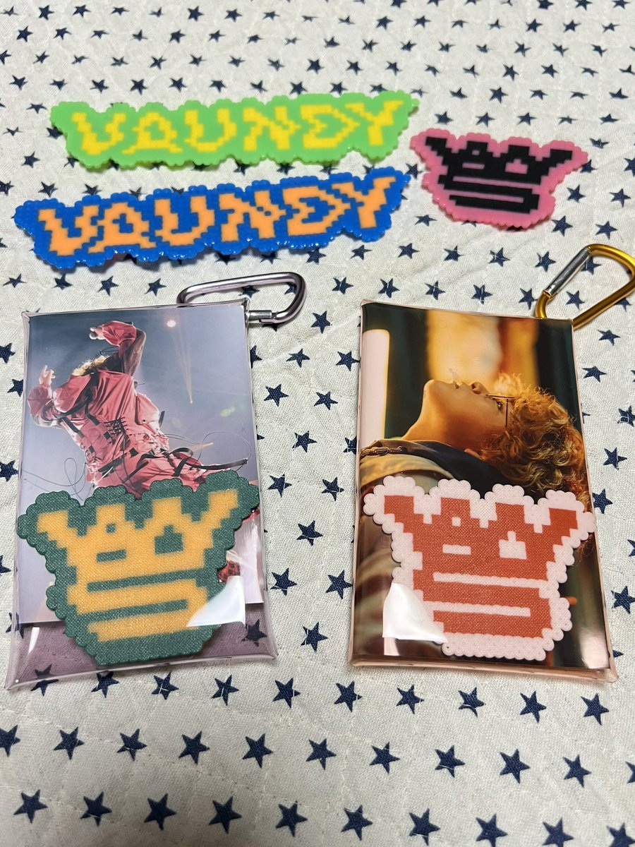 rinrin_602's tweet photo. 推しのグッズがほとんどないので💦
幕張に向けて愛情をこめて🤭💕

今度の幕張で少しグッズ買えるといいな🥺

#vaundy #VAWS #初ライブ
#アイロンビーズ https://t.co/dPyCOJHtvv