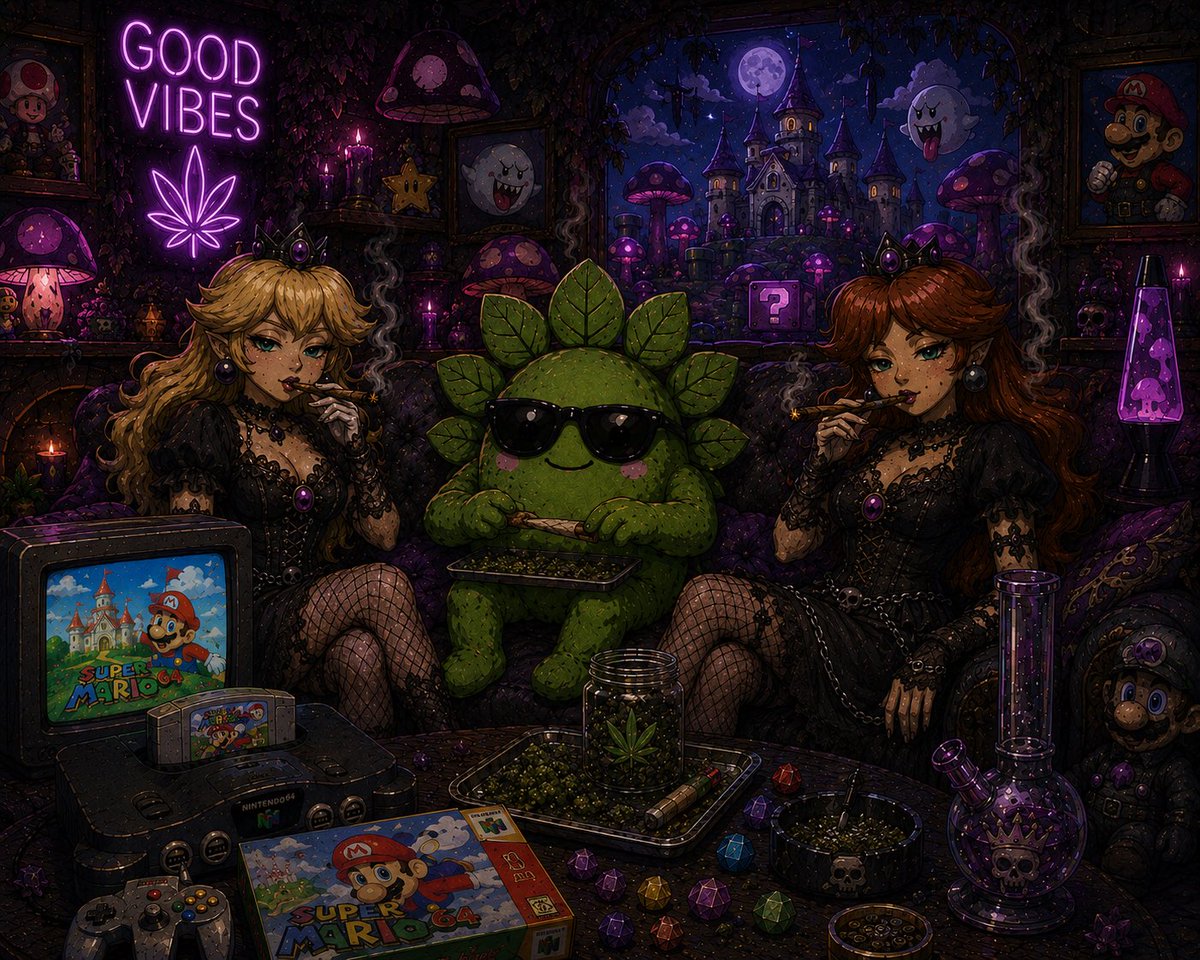 Bigbutterfree's tweet photo. Don’t tell Mario and Luigi,
They needed big $Leafy https://t.co/LeYzNAxg2Q