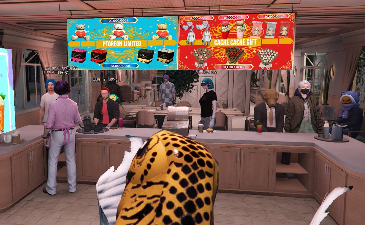 KAZABANAcity's tweet photo. 半年間、お疲れ様でした!🎁🐈🦝🦖
モンストルの池もなんだかんだデートスポットになっていたみたいです⸜(*ˊᗜˋ*)⸝
また街でね!
#EHRP
#風花市
#FiveM https://t.co/N351UmQHxx