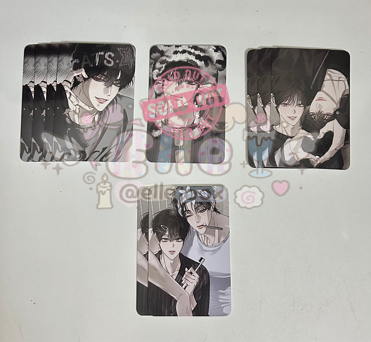 ellejoox's tweet photo. Update 
|
☆ price : 105 thb.  3 ใบ (แยกได้บางใบ)
☆ แปะหลักฐานการอ่านถูกลิขสิทธิ์เตียง18 100% รับราคา 75฿ 
꒰ა ★ ⋮ 𝖲𝗁𝗂𝗉𝗉𝗂𝗇𝗀 EMS 50 thb.  ⸝⸝ ໒꒱

୨୧ สอบถาม / สั่งซื้อทาง 𝖣𝗆 𝗈𝗇𝗅𝗒 .ᐟ
#ตลาดนัดมันฮวา #ตลาดนัดmanhwa https://t.co/KGsjD0LacE
