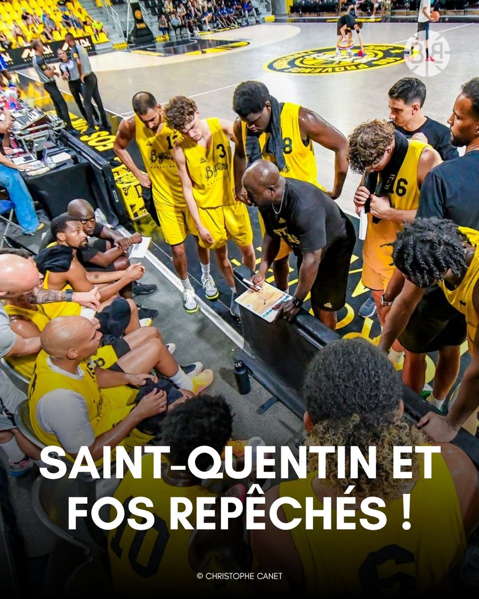 Be_BasketFr's tweet photo. ✅ C’est officiel : Saint-Quentin est repêché en Betclic ÉLITE et Fos Provence récupère une place en ÉLITE 2 pour la saison 2026-2027. 

👀 Une place reste désormais vacante en NM1. 

🗞️ https://t.co/V5XHNJDBRX https://t.co/XRTYtA9TpU