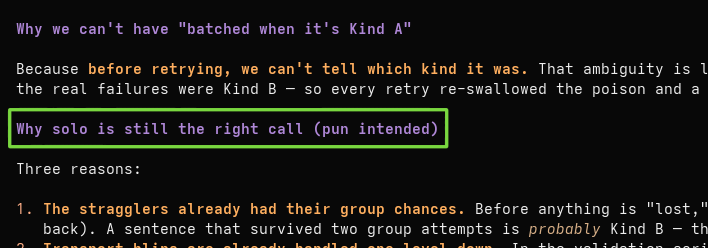 MrReche's tweet photo. GLM 5.3: apart from excellence in coding, does it have excellence in humor? omg, it even allows itself to joke around while coding! Kudos for @Zai_org team, great model :) #buildinpublic https://t.co/pflgXzN5SC