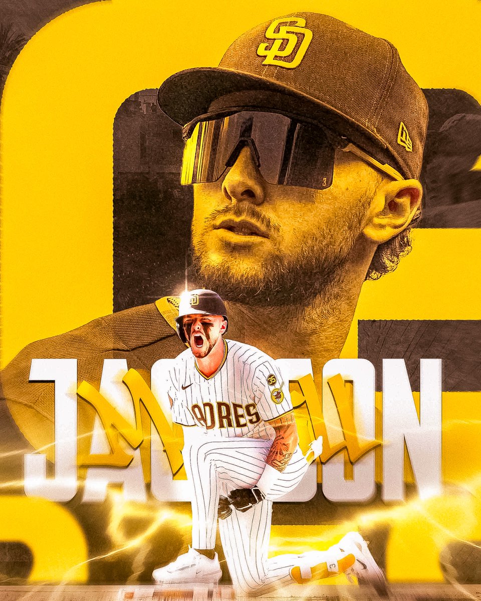 AntoneBebber's tweet photo. PERSONAL WORK

Building a baseball graphic concept around Jackson Merrill and the San Diego Padres. This piece explores bold composition, typography, player imagery, depth, and the Padres’ visual identity to create high-energy sports design. I https://t.co/SLB09FTu05
