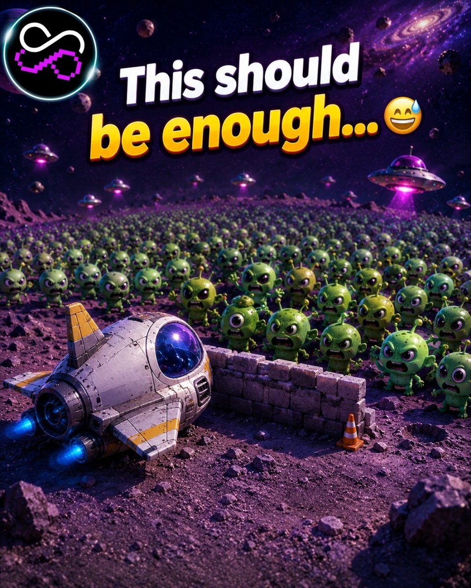 StringArc8's tweet photo. 👽THIS SHOULD BE ENOUGH..😅

Me: builds the smallest defense possible.

Aliens arrive:
“Yeah… we're in trouble.”💀🚀
Time to defend the galaxy⚡

🎮Play Now
🐦Modern: https://t.co/qpXlFuDBj9
👽Retro: https://t.co/hpyChfBBm0

#SpaceInvaders #AlienInvasion #GamingMeme #StringArc8 https://t.co/sKvrAFcWVH