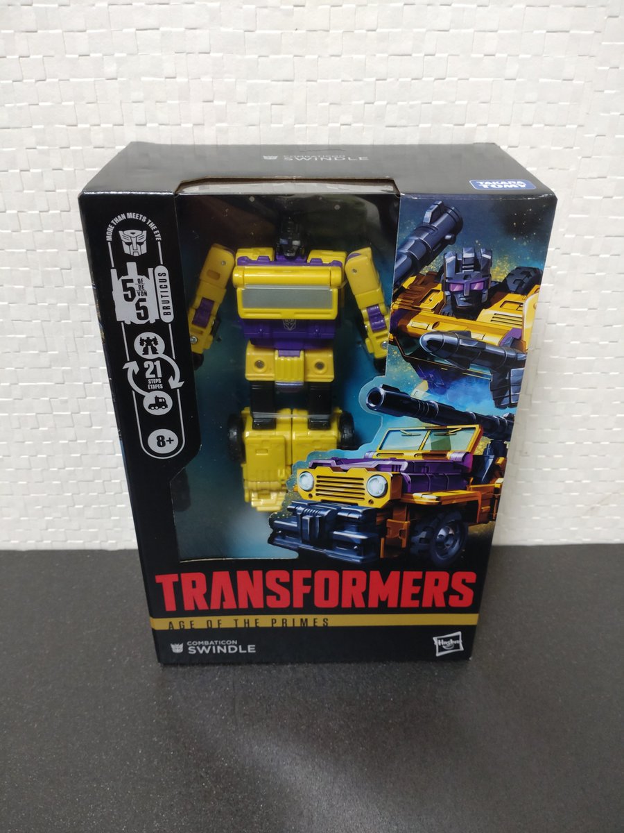 TOYTFTOY's tweet photo. 仕事から帰ってき��ら、待ちにまった〜スインドルが届いてました〜🤣
これでコンバットロン合体できます〜☺️

#トランスフォーマー
#Transformers
#ブルーティカス
#スインドル
#コンバットロン https://t.co/m42PBJfx2L