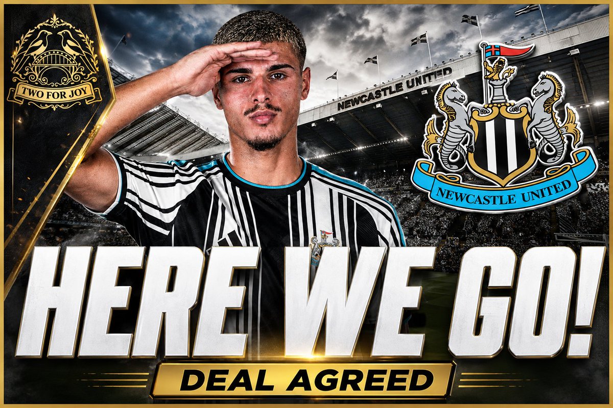 TwoforjoyTV's tweet photo. MATIAS FERNANDEZ-PARDO TO NEWCASTLE! DEAL AGREED! HERE WE GO!
#NUFC https://t.co/Zy3UWaOofF