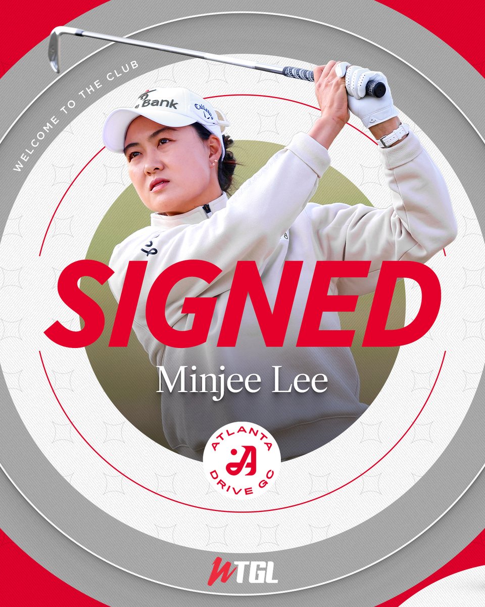 atlantadrivegc's tweet photo. Signed and sealed, @minjeegolf! ✍️

Welcoming a three-time @LPGA major champion to the crew! 💪 https://t.co/xmjW3Hg10u