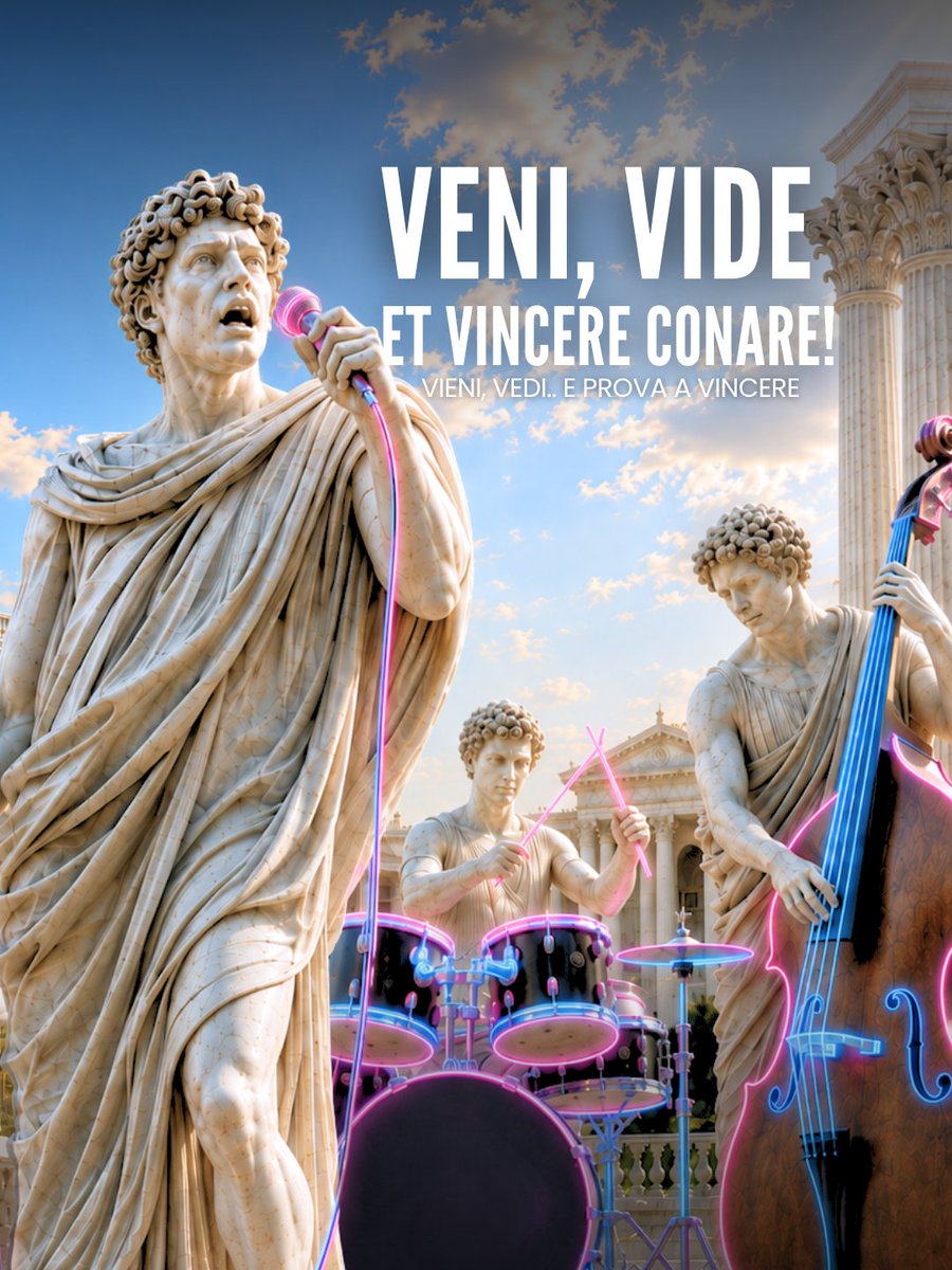 WilliamSchoolMu's tweet photo. #SanROMA #ROMAAlzaLaVoce #Roma #ConcorsoCanoro #1ConcorsocanorocittàdiRoma https://t.co/PdBjjXyS0d