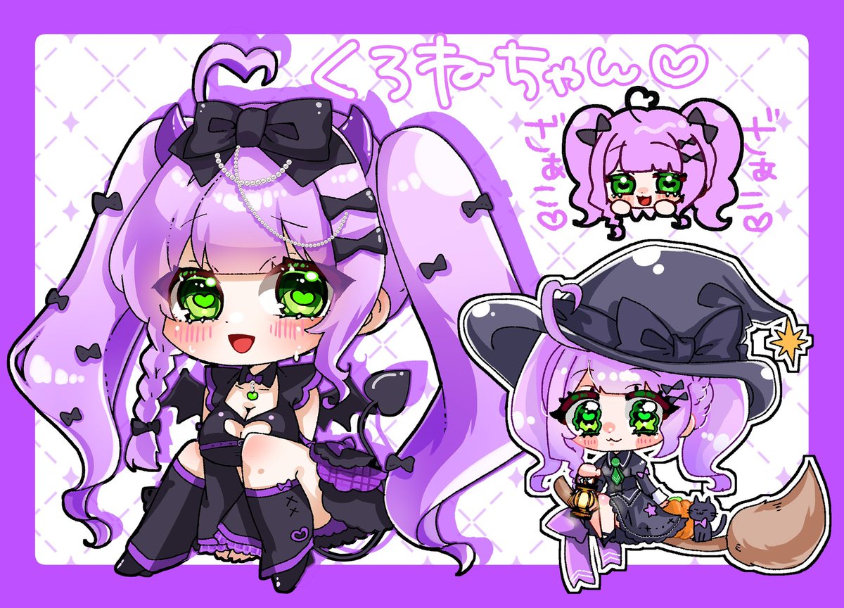 ppr_ps's tweet photo. ハロウィンデフォルメ詰め https://t.co/tEXDYxvCwE