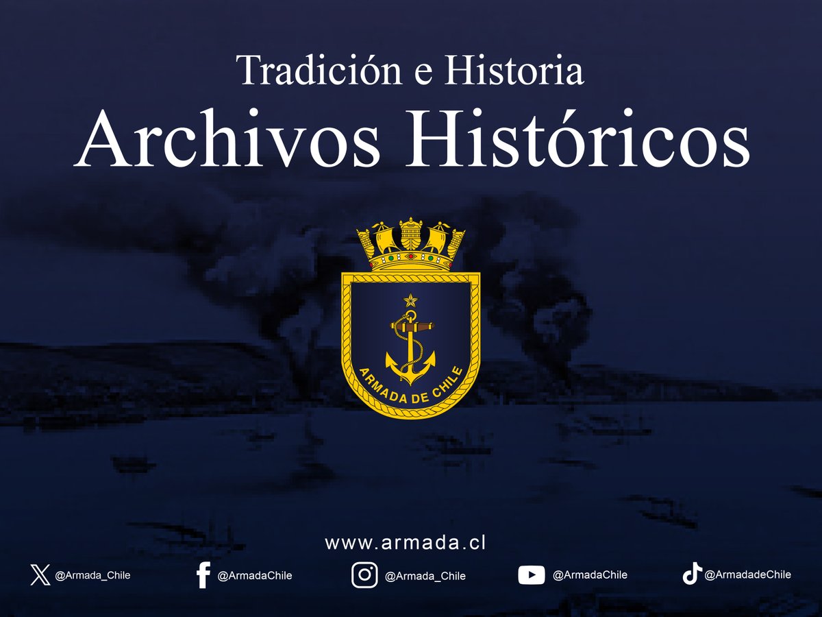 Armada_Chile's tweet photo. 📜 ¿Sabías que la historia naval de Chile guarda relatos y documentos fascinantes?

En la sección Archivos Históricos de nuestra web puedes explorar pasajes clave y el legado militar y marítimo de nuestro país.

🌊 Descúbrelo aquí 👇 https://t.co/CQxtmY97d7 https://t.co/rYxubc5j8K