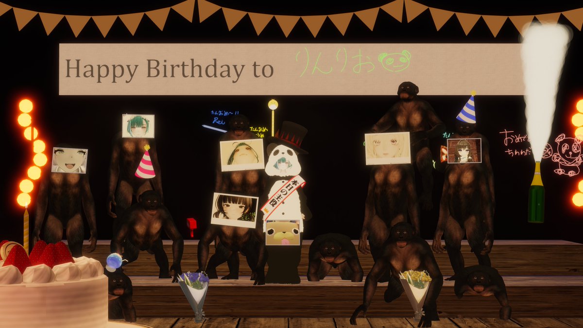 rinrio_vrc's tweet photo. みんな集まってくれてありがとう‼
僕は幸せ者です。 https://t.co/jvU25yXfVi