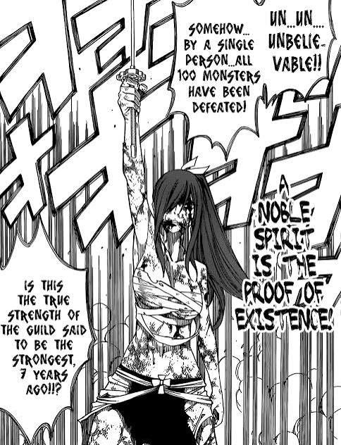 Bubuntu26's tweet photo. J’ai d’abord rappelé que Erza était l’une des meilleurs persos ( féminin ) dans le shonen. La symbolique et la characterisation du personnage est all time 
« Here is titania » 😭😭😭😭 https://t.co/Cym2Gxm1uj