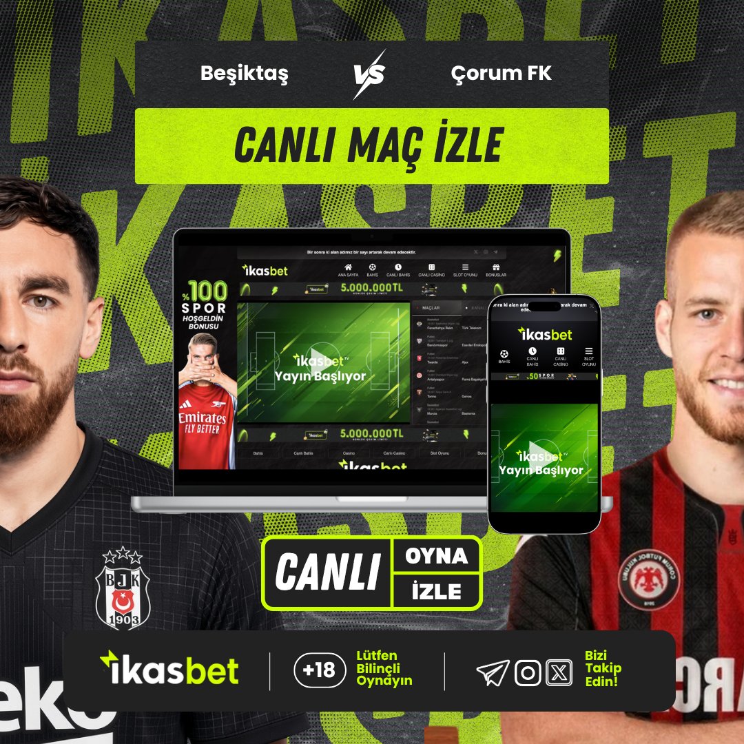 kasbettv01's tweet photo. BEŞİKTAŞ 🆚 ÇORUM FK

📺 CANLI MAÇ İZLE | HD KALİTEDE 📺
LİNK :  https://t.co/Qk2Z1ESQhI   Trendyolsuperlig  #Besiktas #Çorum #Canlıizle #Link #SiyahBeyaz #OH Orkun Vlahovic olaitan ilk 11  s Spor  -#CanliIzle #HD #SiyahBeyaz #SuperLig #Amedspor #Trabzonspor Taraftar Forma https://t.co/H5xs6lOgoc